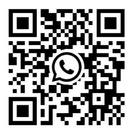 QR code that opens a WhatsApp chat with +93 729 651 800